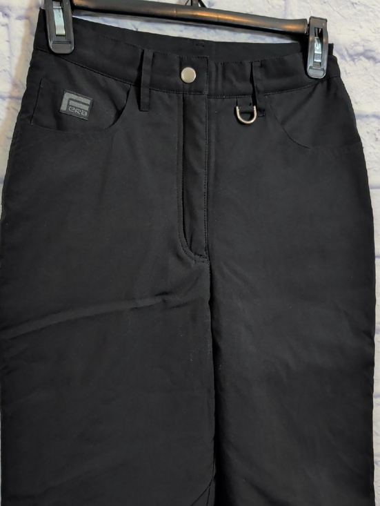 Fera Pants - Fera International Black Insulated Ski/Snow Pants - Size 4R